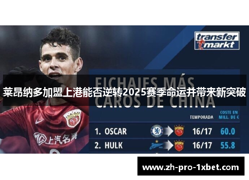 莱昂纳多加盟上港能否逆转2025赛季命运并带来新突破